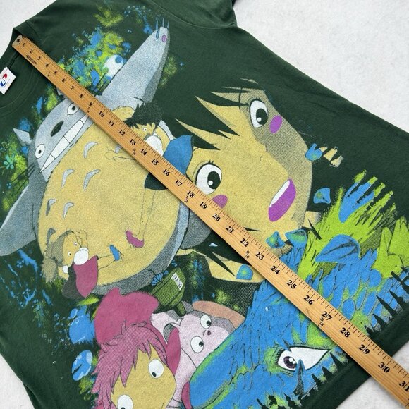 Backstock Co Studio Ghibli Fan Art T-Shirt Men’s XL Anime AOP Rap Tee Bootleg - Picture 16 of 16